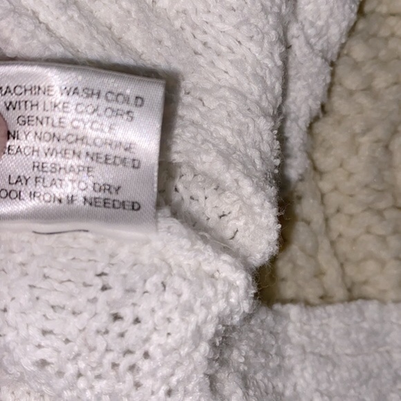 Peyton Promise white knit sweater size 1X - Picture 6 of 6